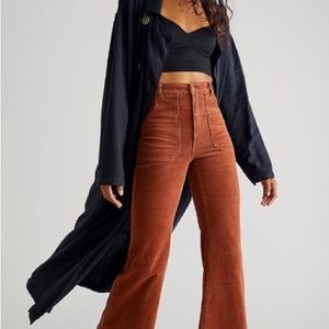 Rollas East Coast Cord Jeans. 24. Chestnut. Great Condition